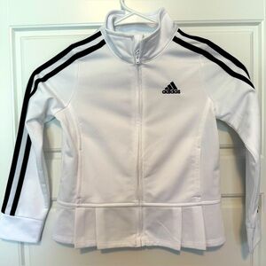 Adidas Girls Lightweight Warmup Jacket